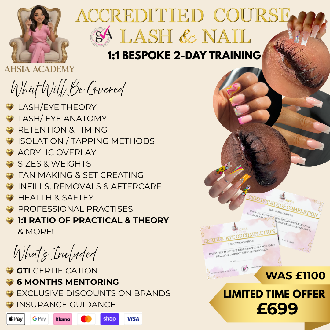 The Blueprint LASH & NAIL Course (2-Day Training)