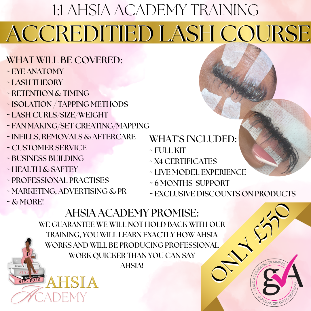 1:1 LASH TRAINING COURSE