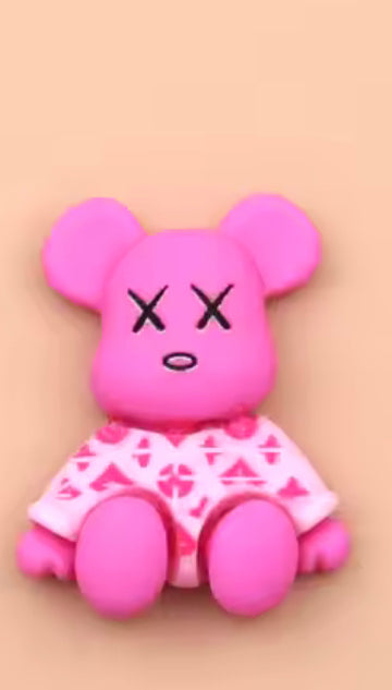 Pink Bear Charm